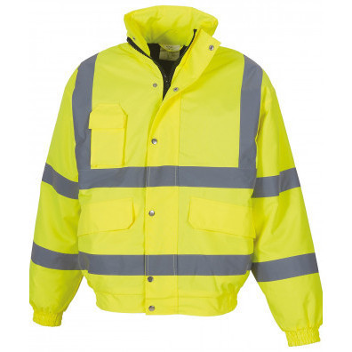 Hi-vis classic bomber jacket